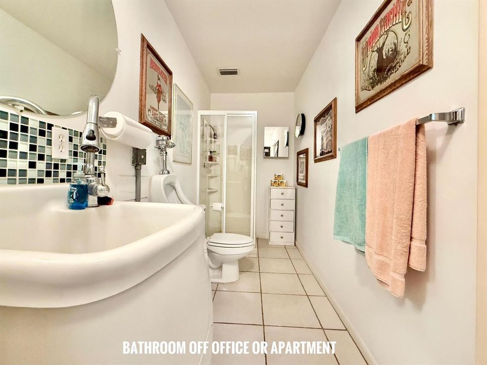 Bathroom off Office or Apartment
