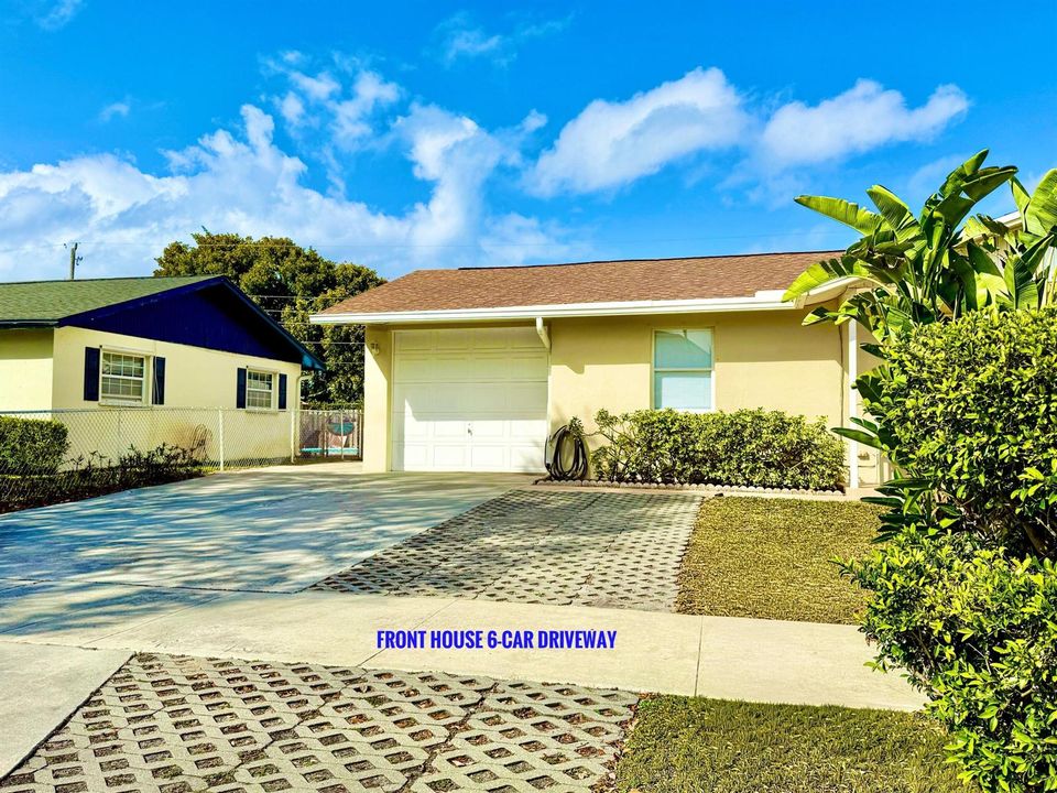Front House 6-car Driveway 2