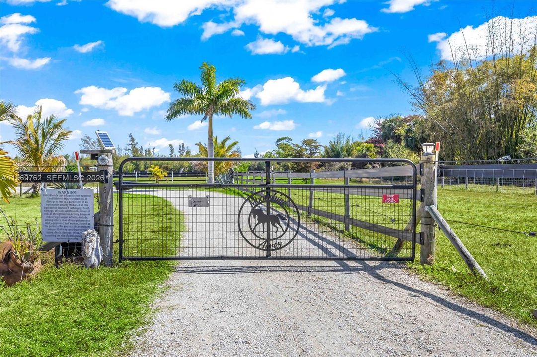 Gated entry