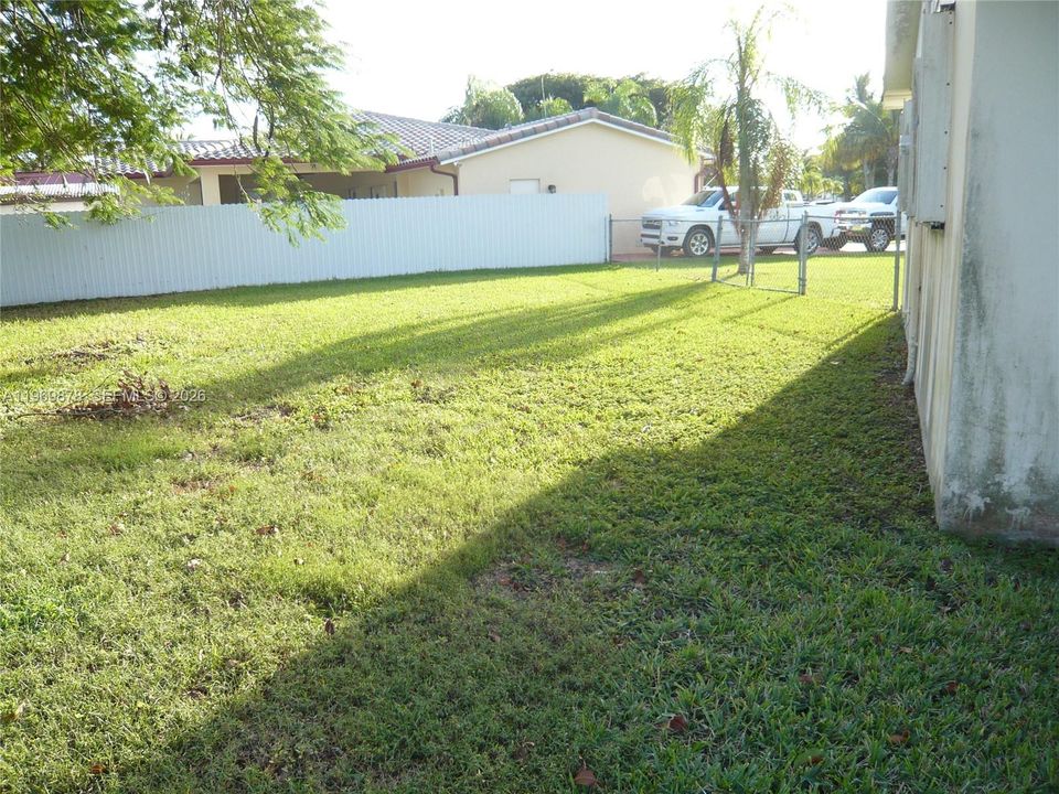 BACK YARD