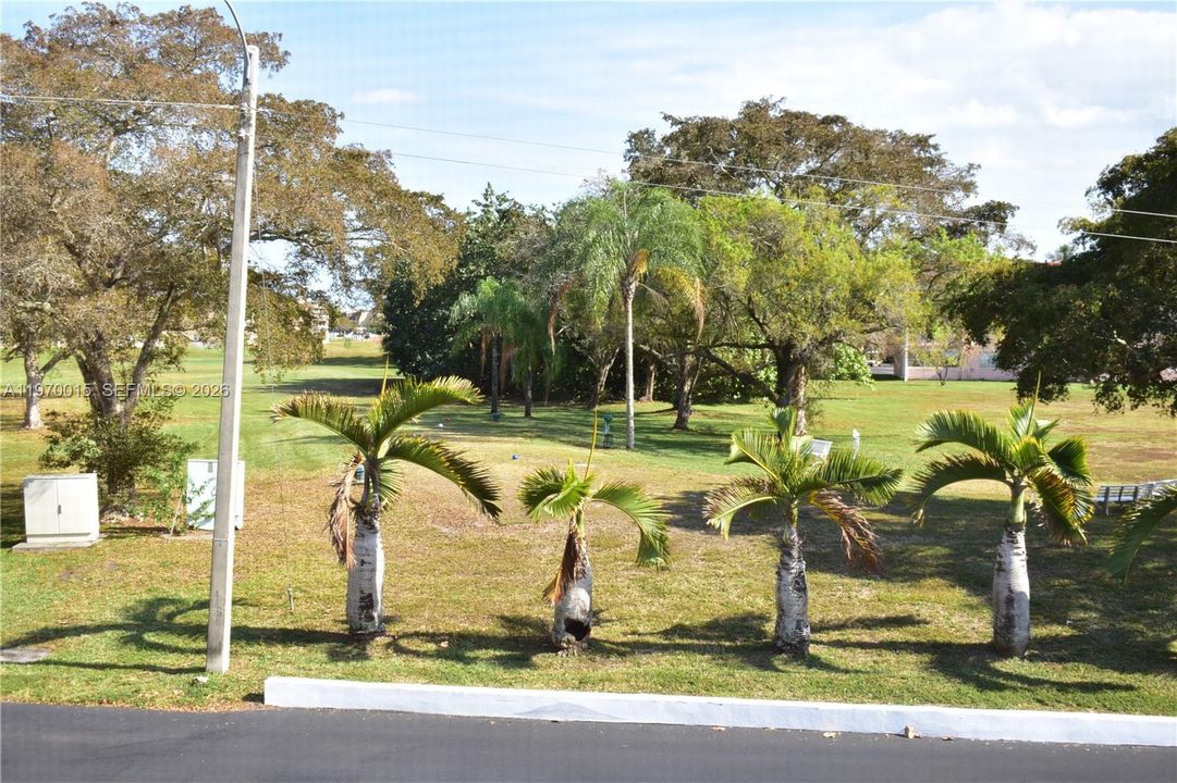 View from balcony