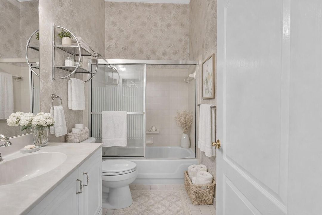 Guest Bathroom Virtually Staged