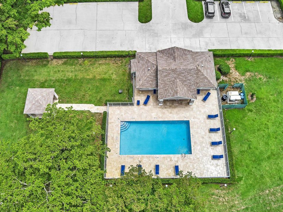 East Satellite Pool Aerial