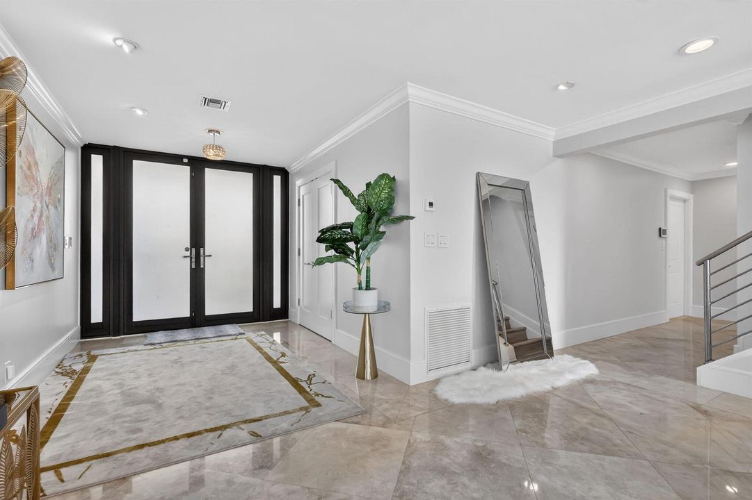 Polished Marble Flooring