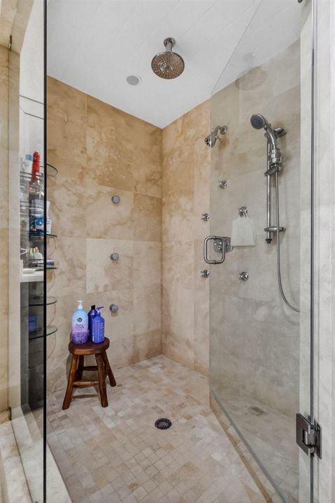 Large Corner Shower