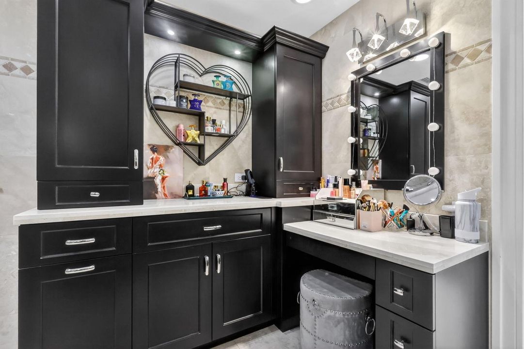 Makeup Table & Storage