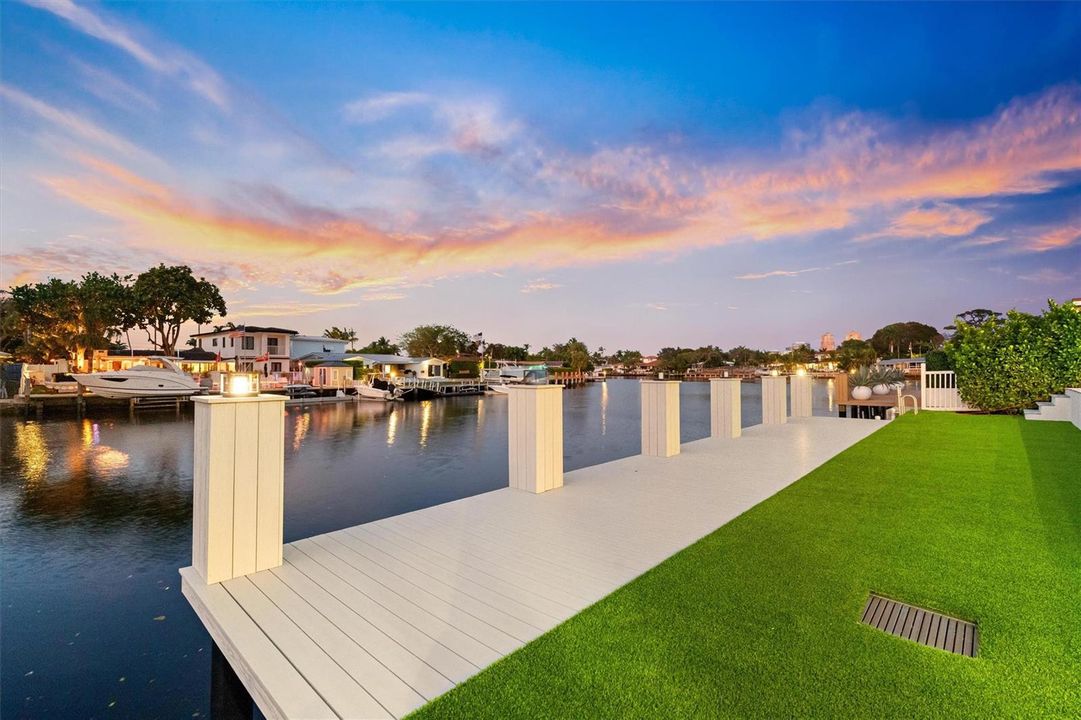 Private Waterfront Dock