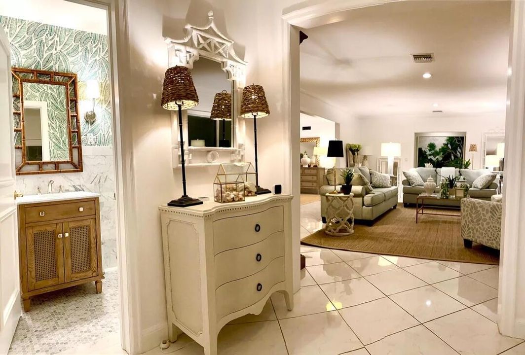Foyer Powder Room
