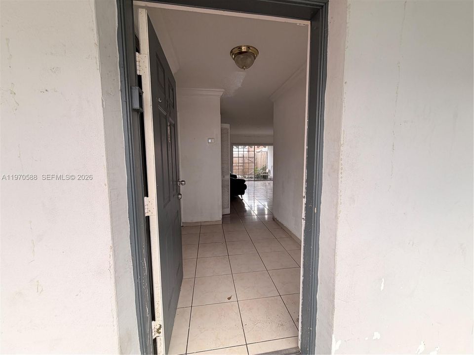 Front door entrance