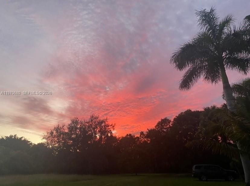 BEAUTIFUL REDLAND SKY