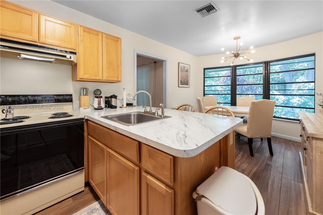KITCHEN AND DINING AREA IN 2/2 GUEST HOUSE