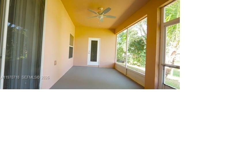 Covered back porch