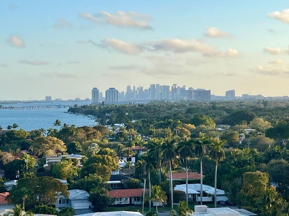 panoramic water and city views from every window