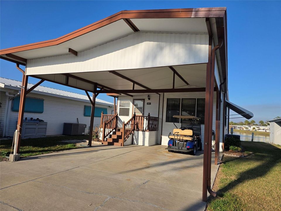 full carport 2 way street