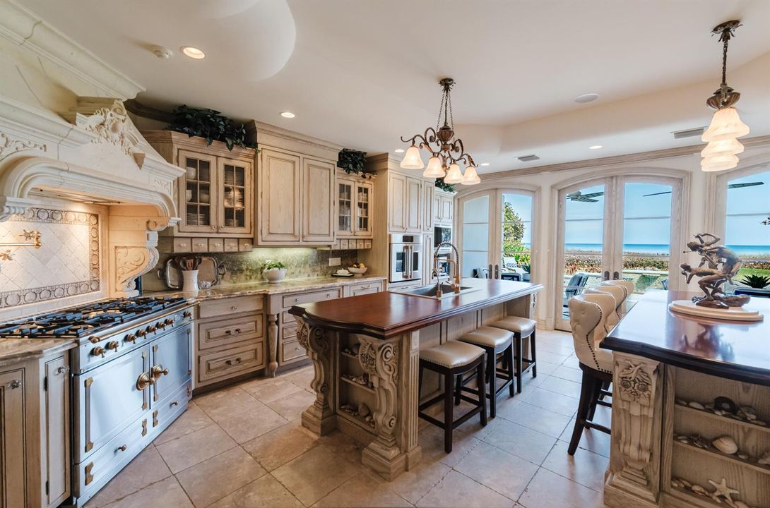 Kitchen with Ocean View