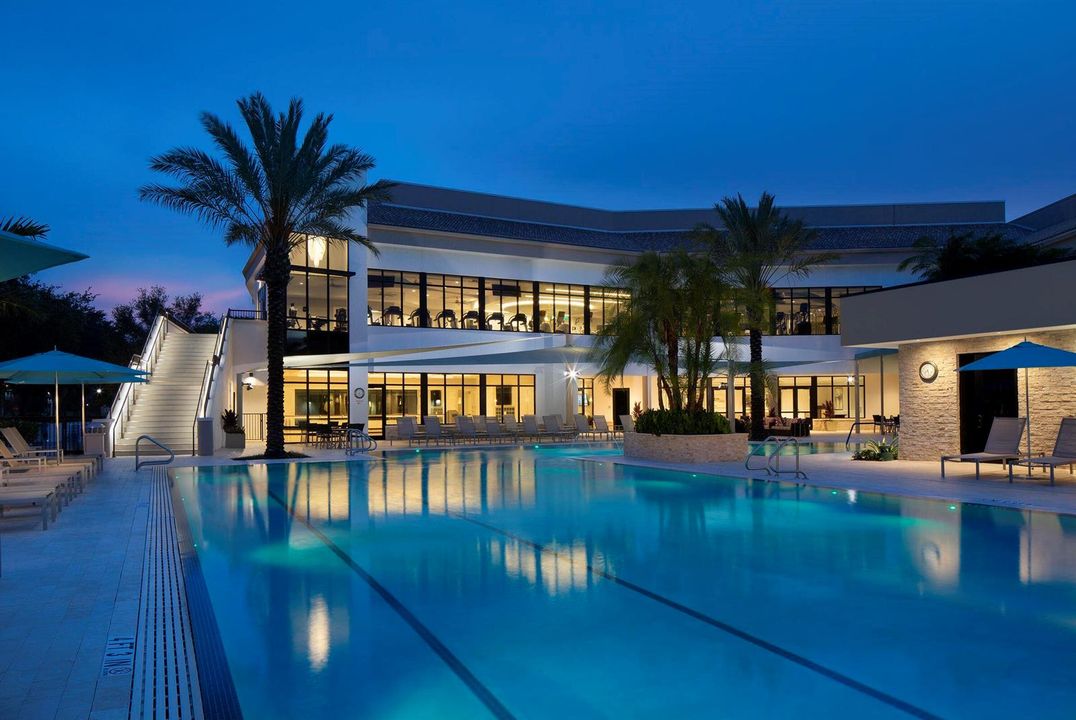 Pool at Night