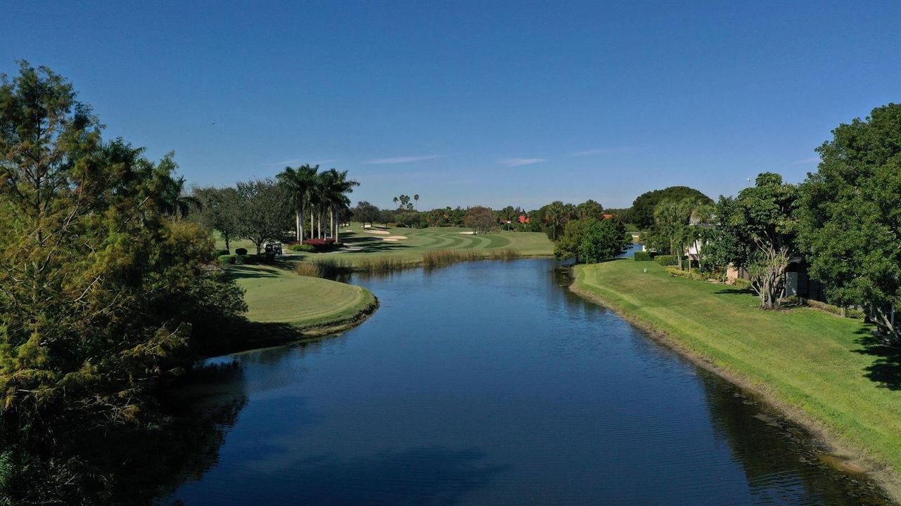 Lake with Golf Course