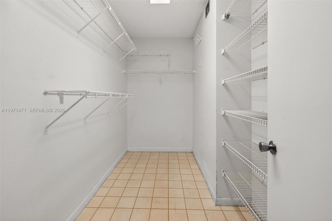 2nd Bedroom Walk-In Closet