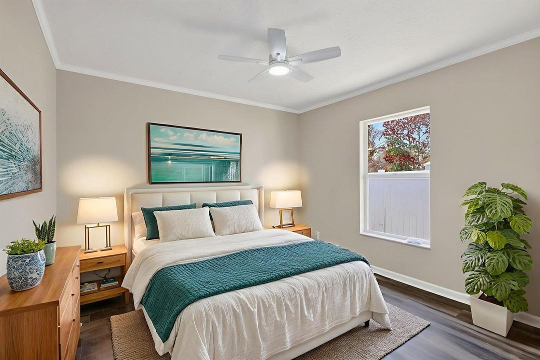 Virtually Staged Bedroom 3
