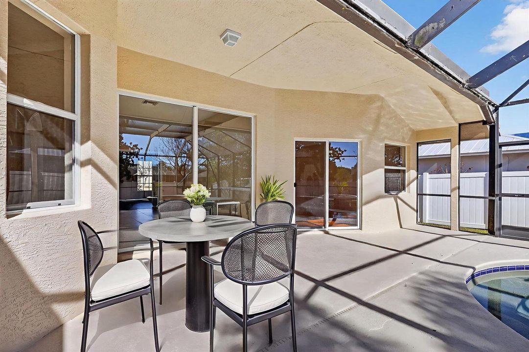 Virtually Staged Lanai