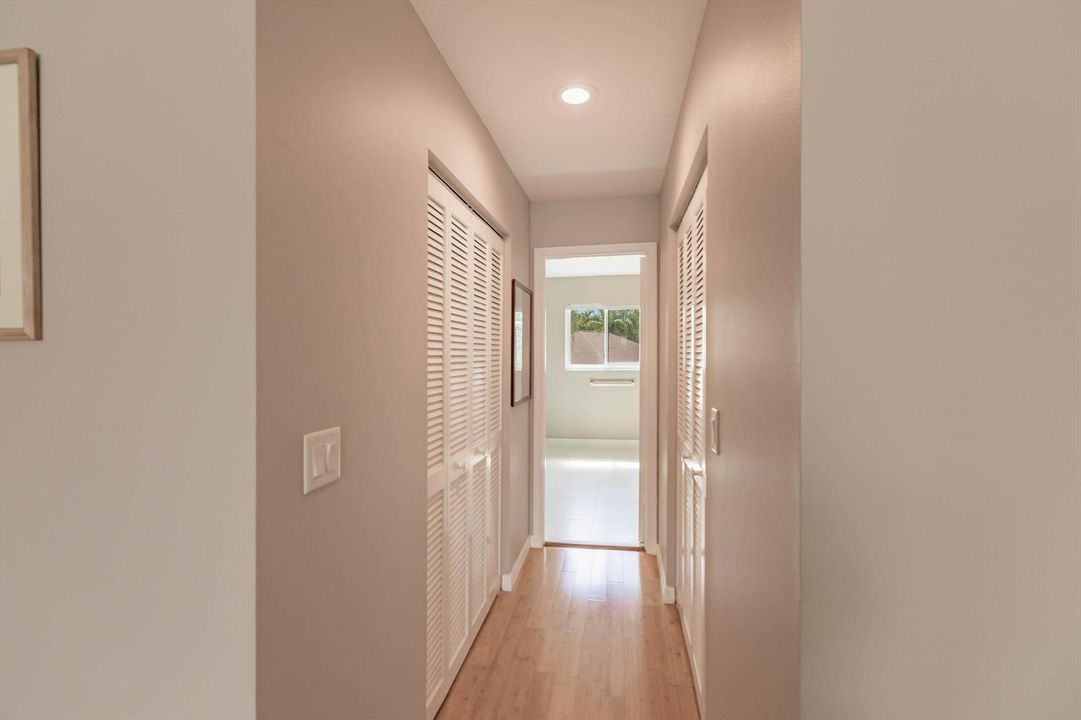 primary bedroom hall