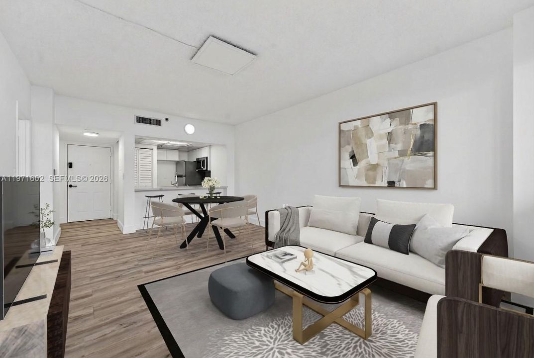 Virtually staged for reference