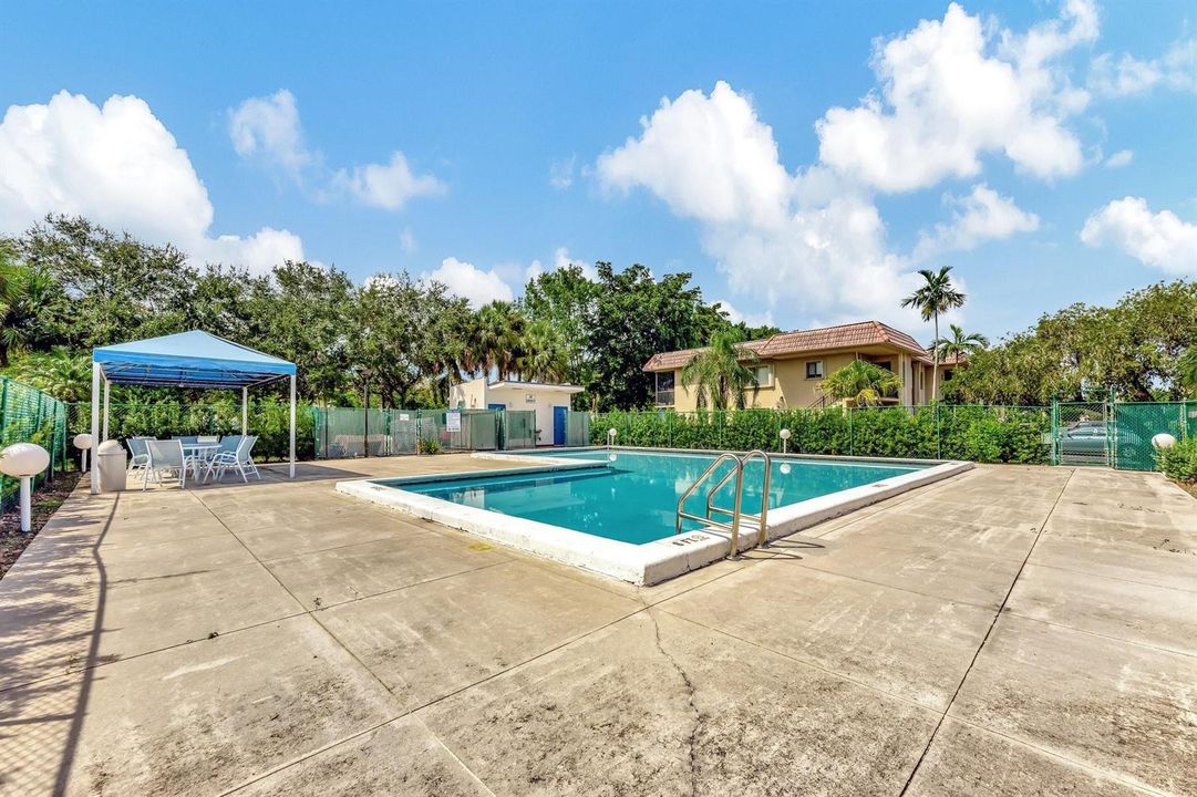 Community pool around the corner!