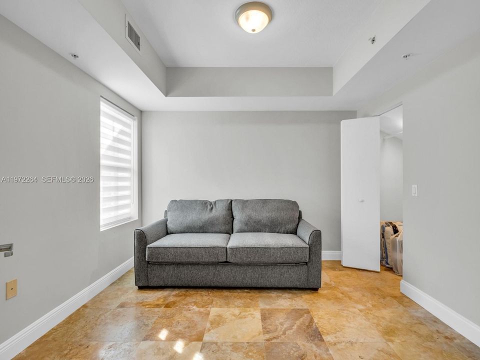 3rd Bedroom downstairs with sofa bed