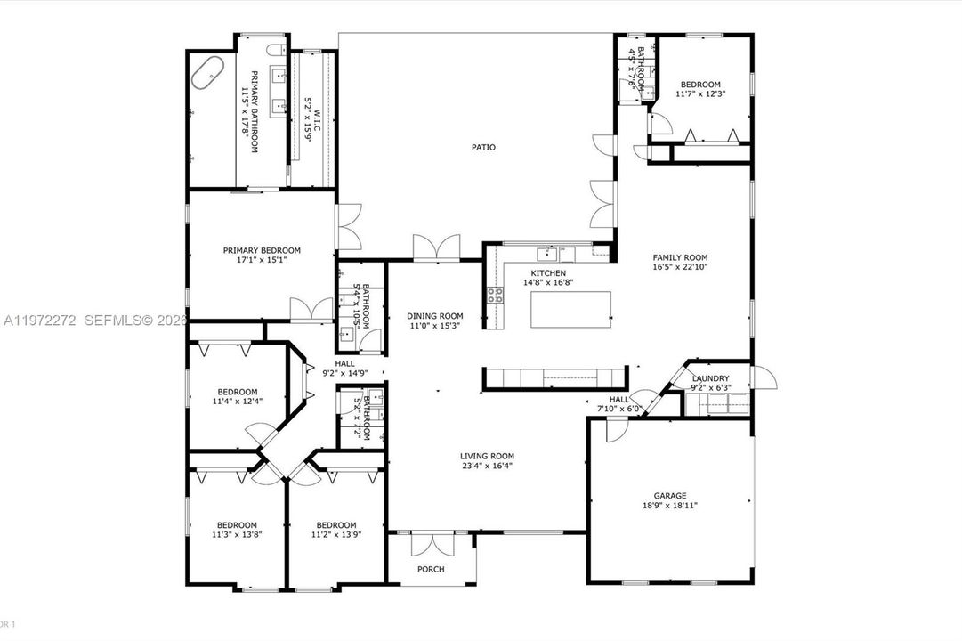 En Venta: $3,000,000 (5 camas, 4 baños, 3017 Pies cuadrados)