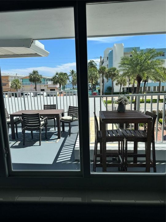 Semi private area ...