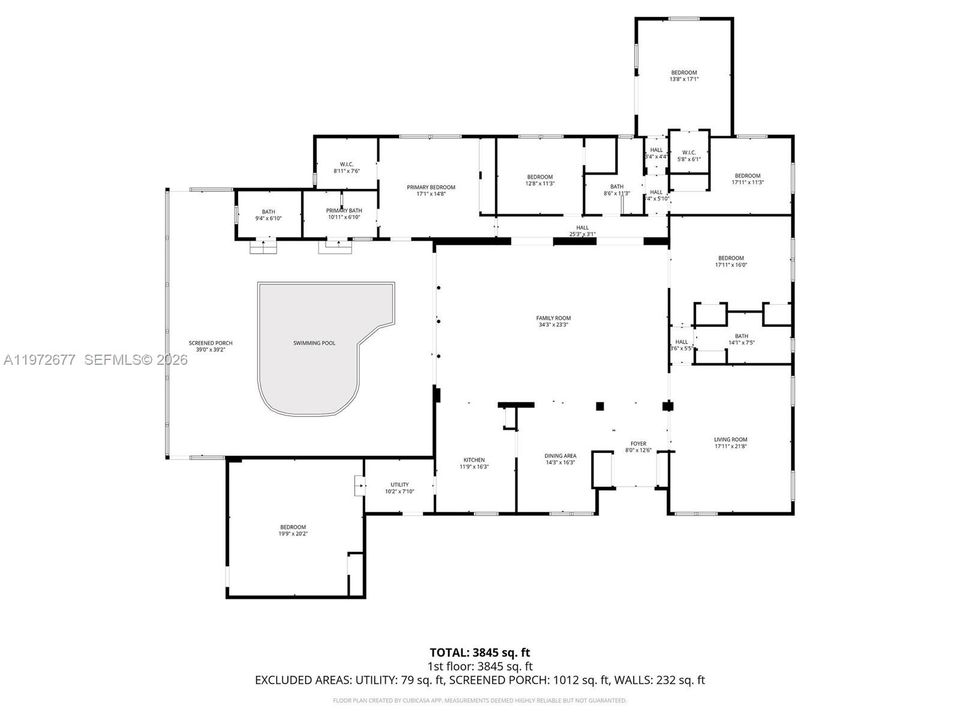 For Sale: $1,799,000 (6 beds, 4 baths, 4147 Square Feet)