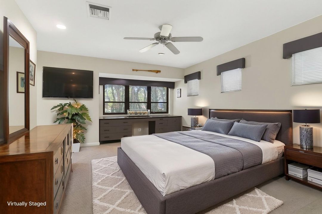 Virtually Staged Bedroom 3
