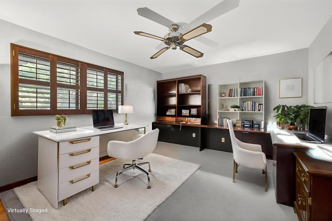 Virtually Staged Office 1