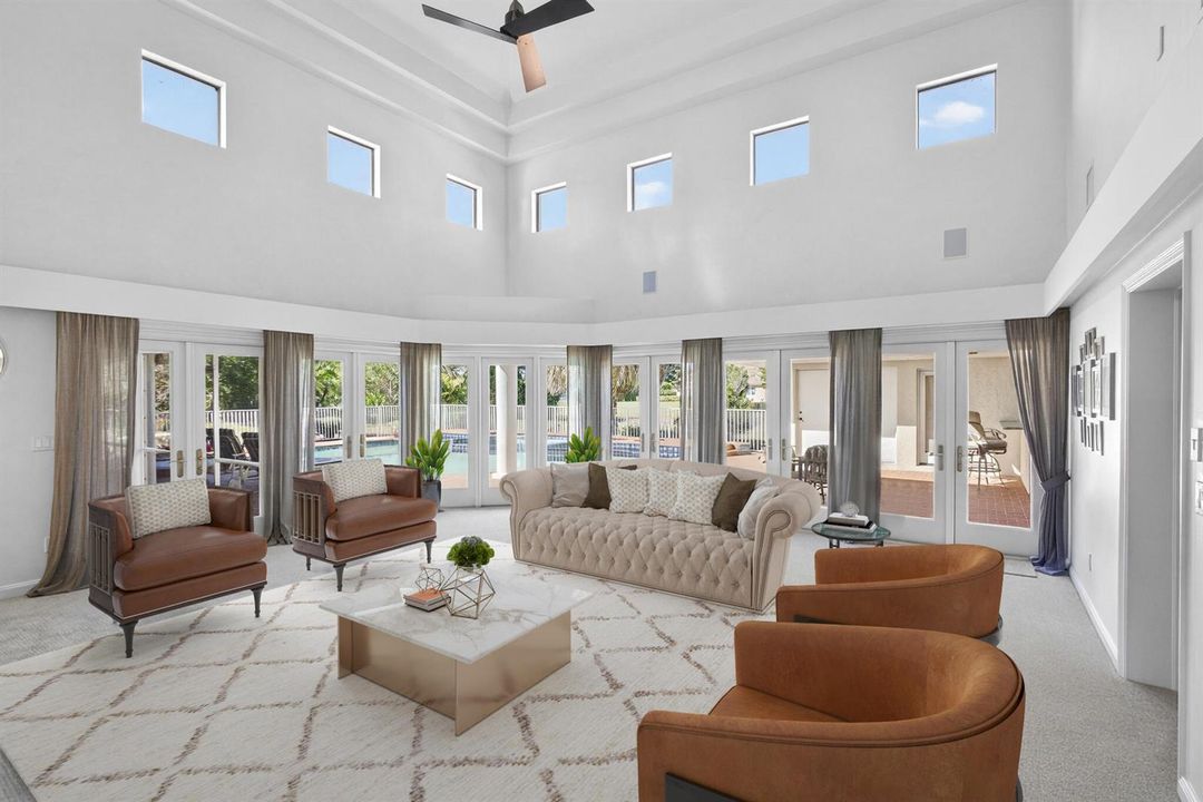 Virtually Staged Great Room