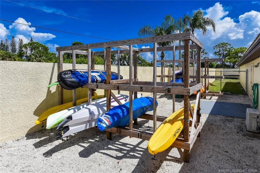 kayak , paddleboard rack