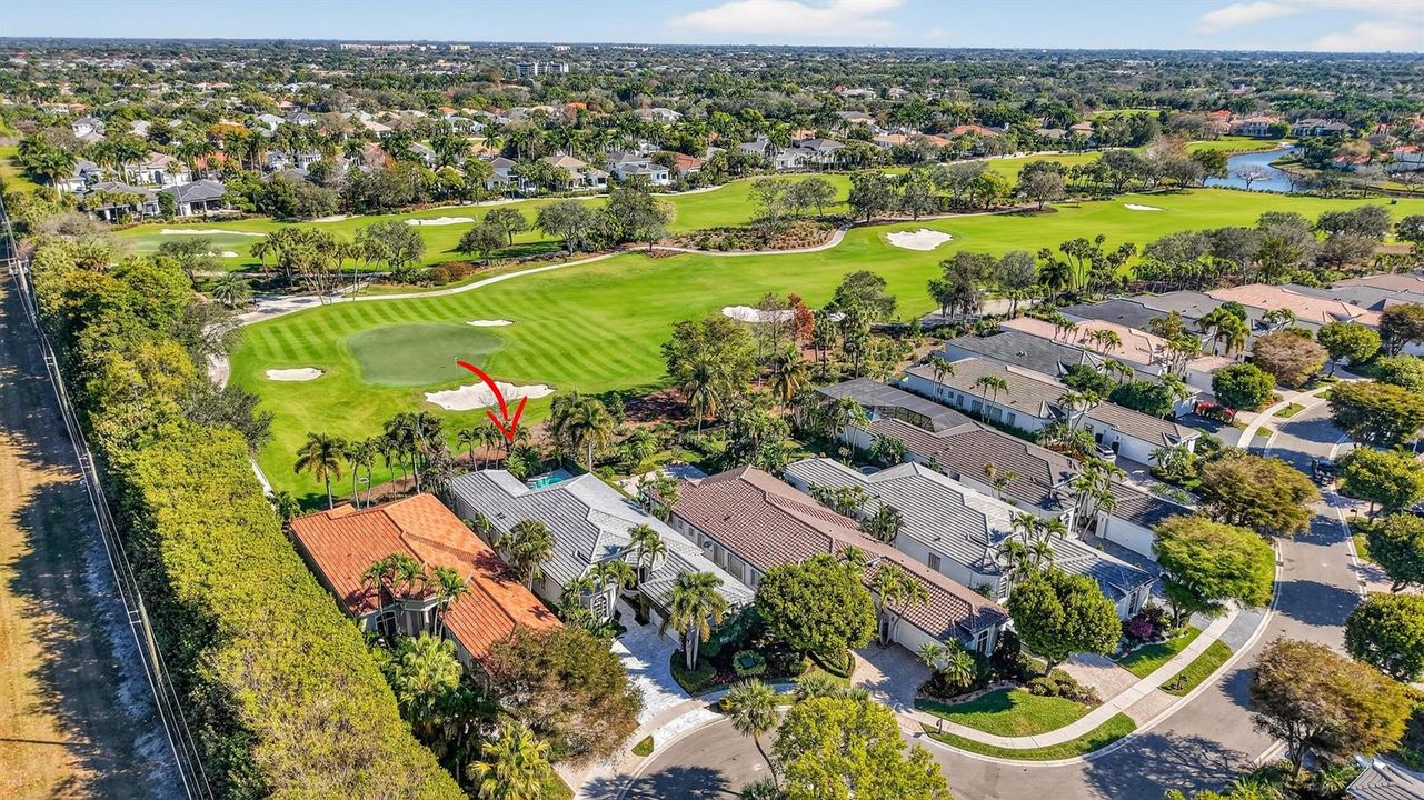 golf course view