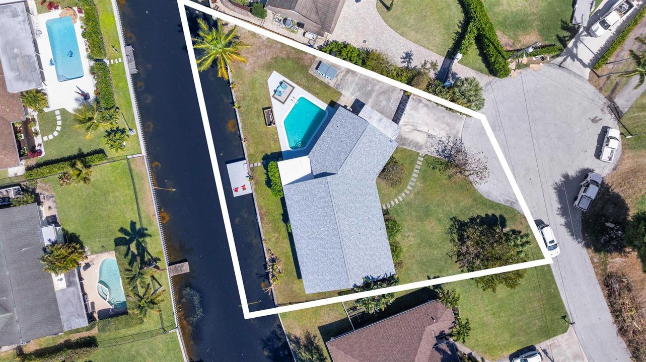 6797 Bayshore Drive Aerial