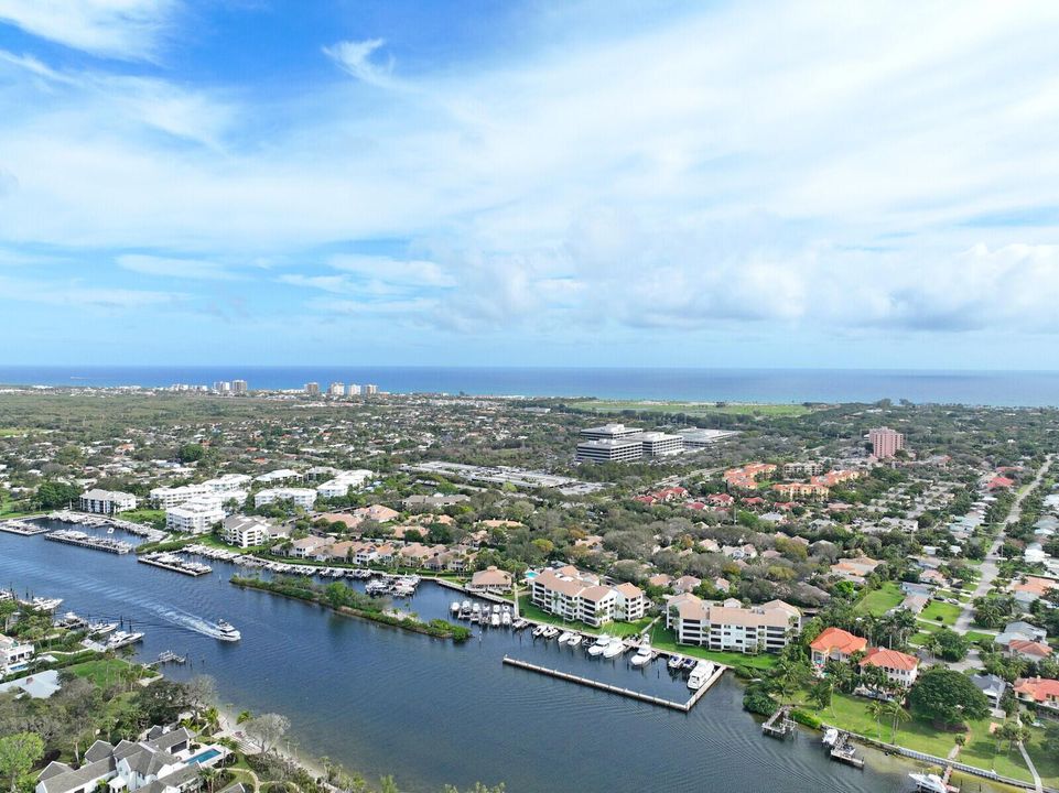 Aerial of Marina / Ocean
