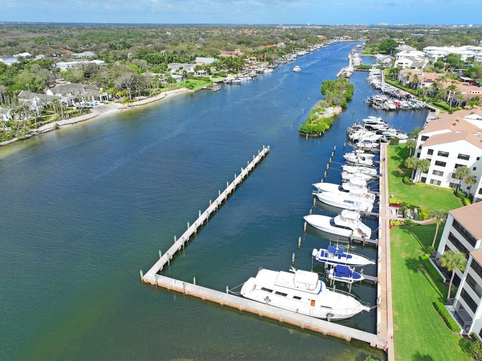 Aerial of Marina