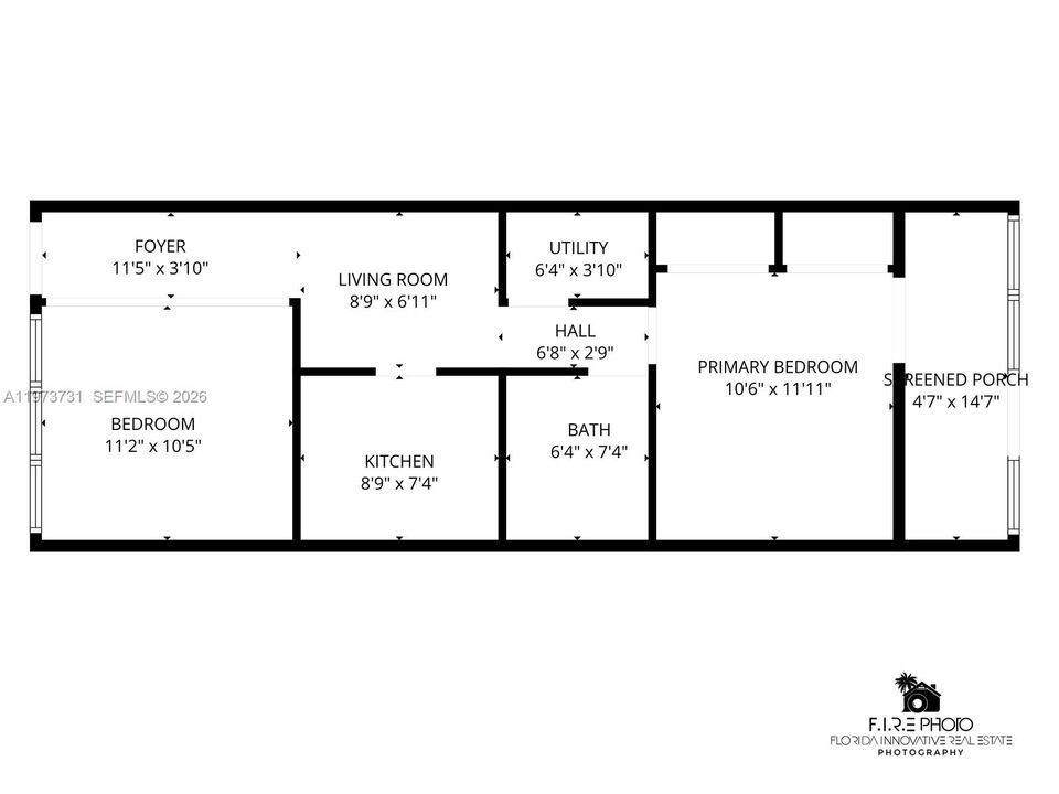 For Sale: $74,900 (1 beds, 1 baths, 590 Square Feet)