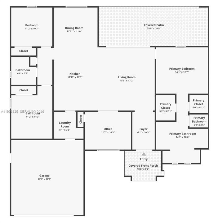 Activo con contrato: $469,900 (4 camas, 2 baños, 1832 Pies cuadrados)