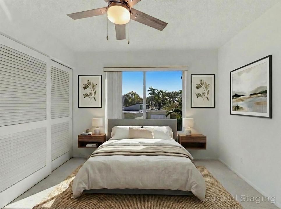 Guest Bedroom Staged