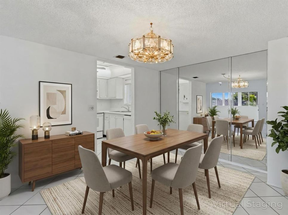 Dining Staged