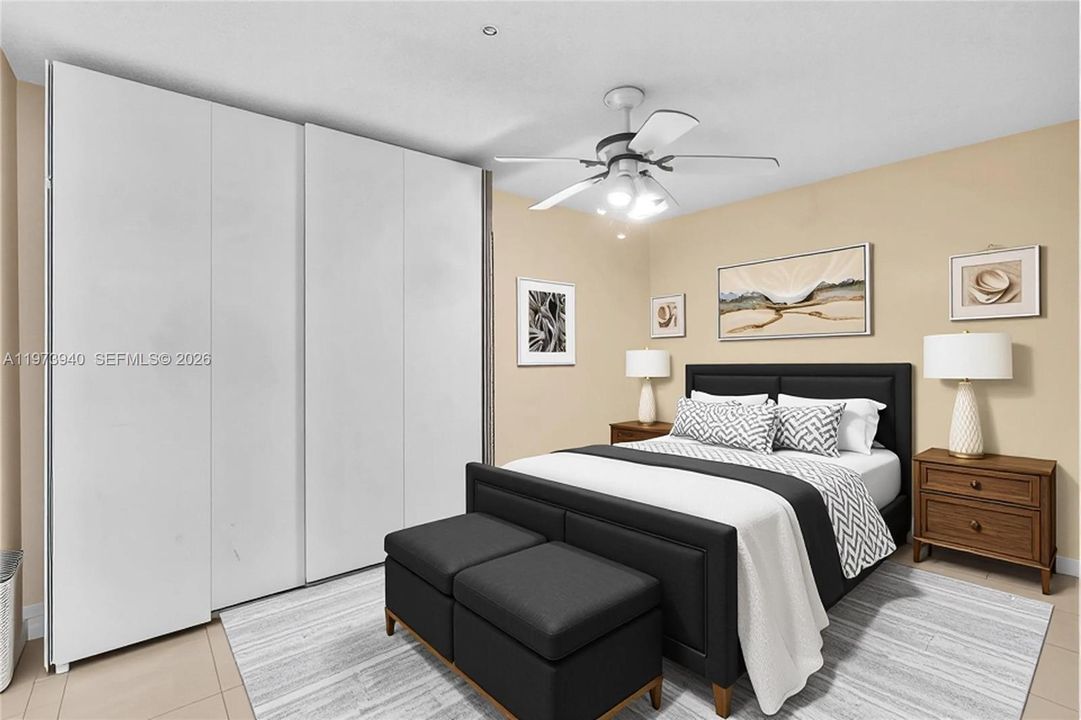 Staged Guest Bedroom 1