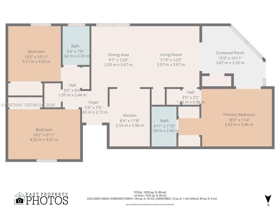 待售: $245,000 (3 贝兹, 2 浴室, 1070 平方英尺)