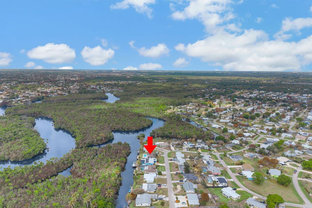 Aerial - St Lucie River