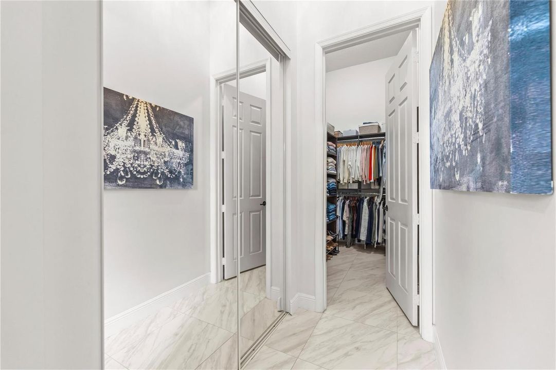 Closet area