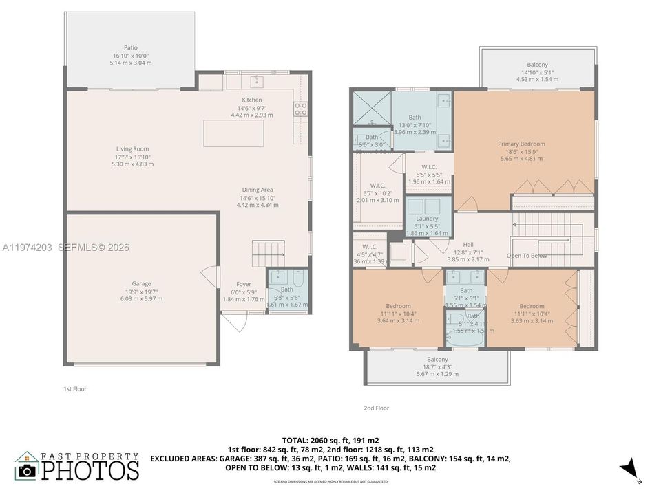 For Sale: $990,000 (3 beds, 2 baths, 2040 Square Feet)