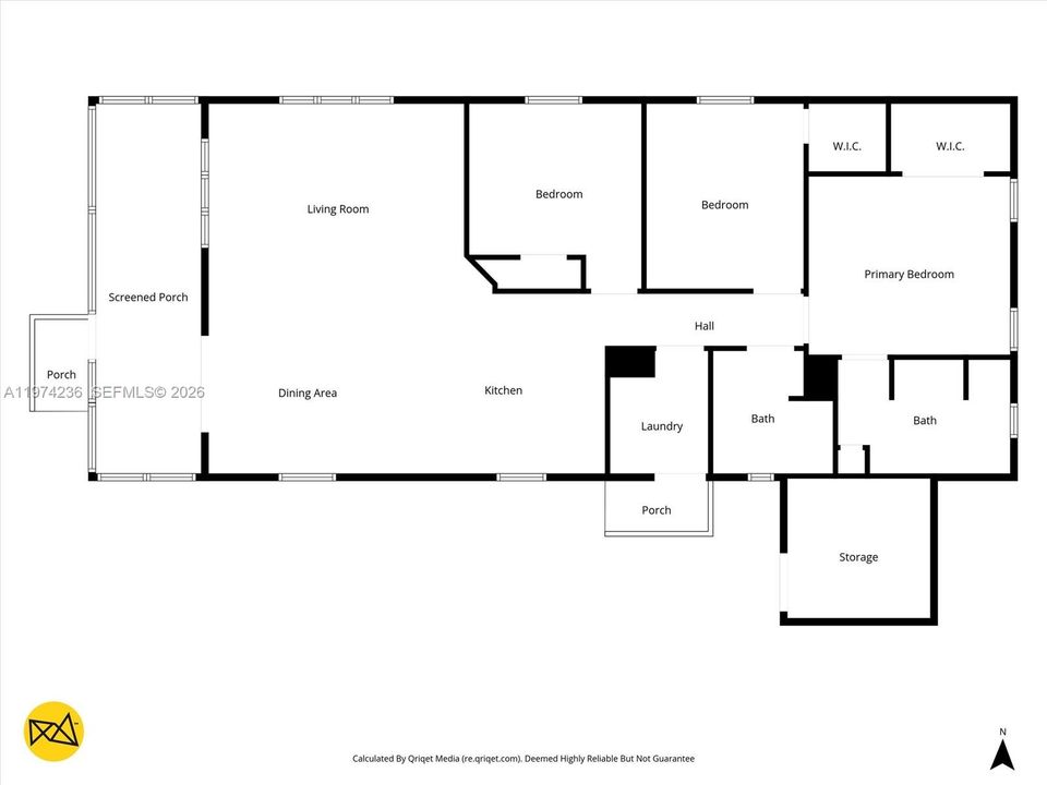 Activo con contrato: $170,000 (3 camas, 2 baños, 1350 Pies cuadrados)