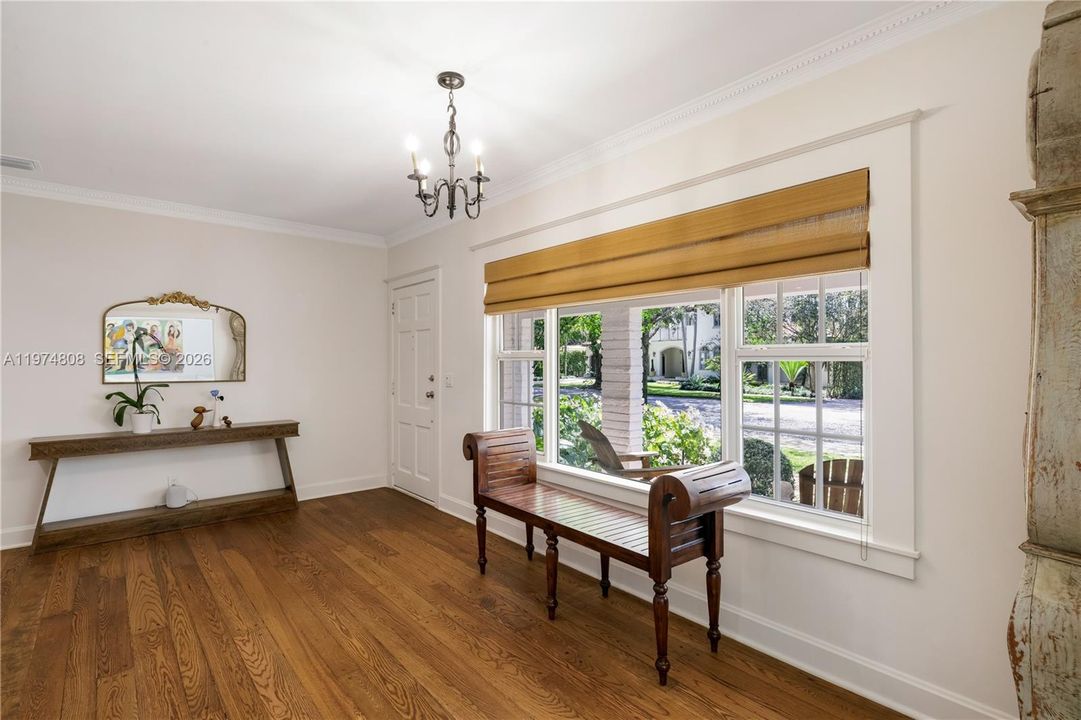 Enter this home and be greeted by natural light and open spaces that lead to the rest of the property.
